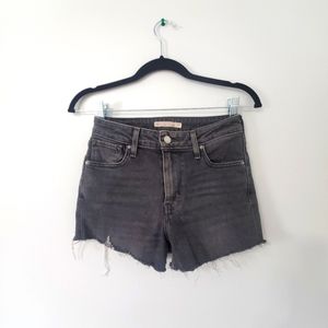 Levi's Gray Jean Shorts for Women